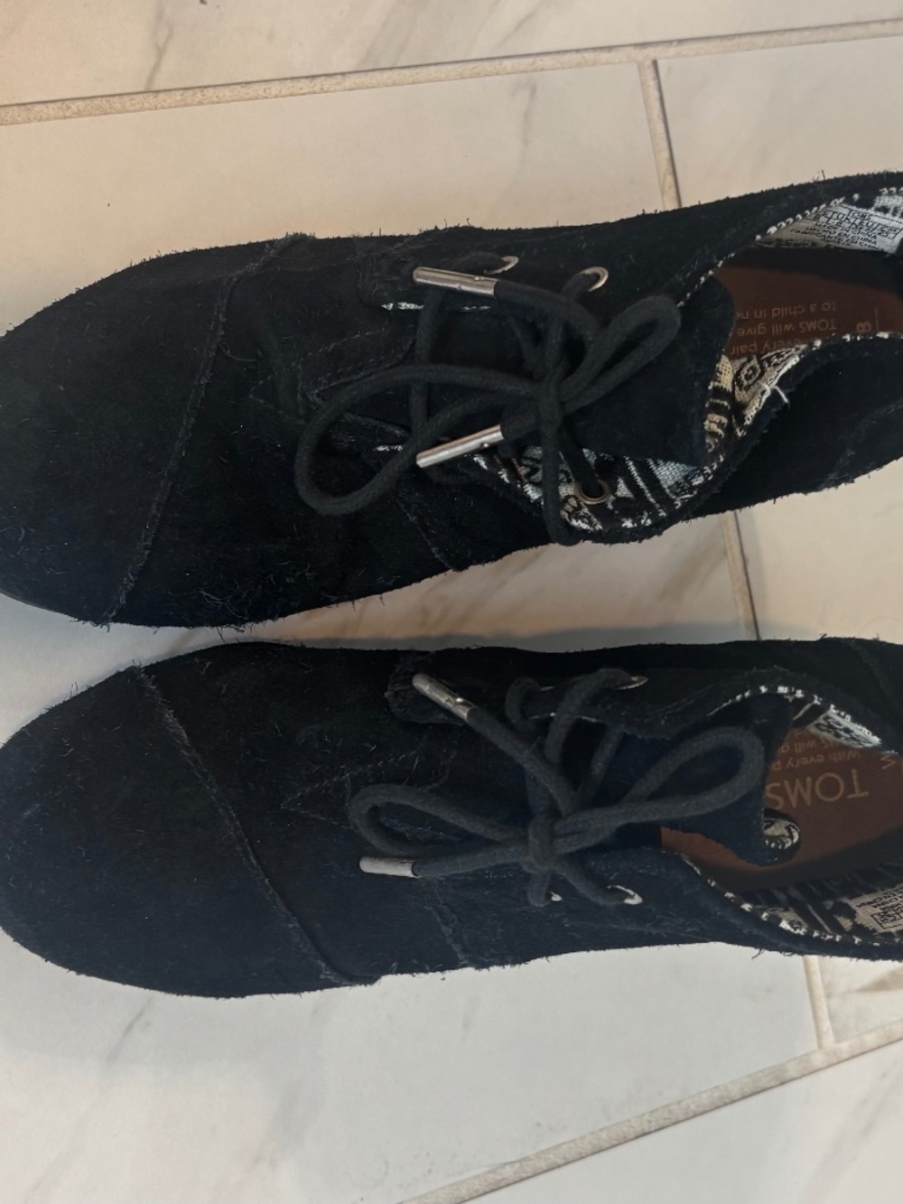 Tom’s suede ankle boots